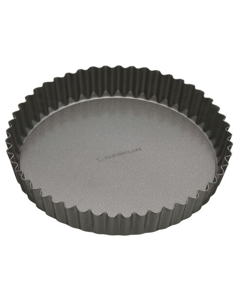 Moule à tarte cannelé gris - D.28 cm