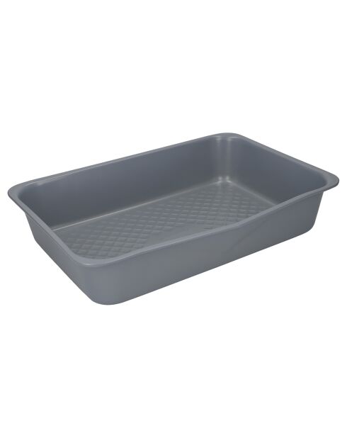 Plats à Rôtir gris - 43x32x11 cm