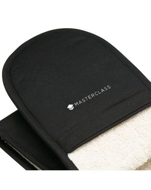 Gant double de Cuisine noir