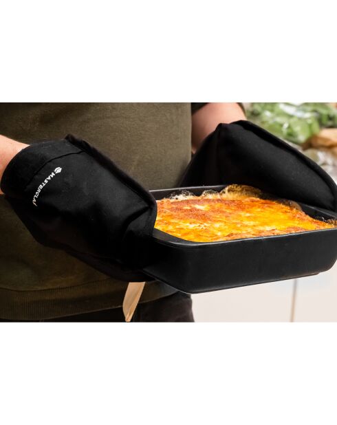 Gant double de Cuisine noir