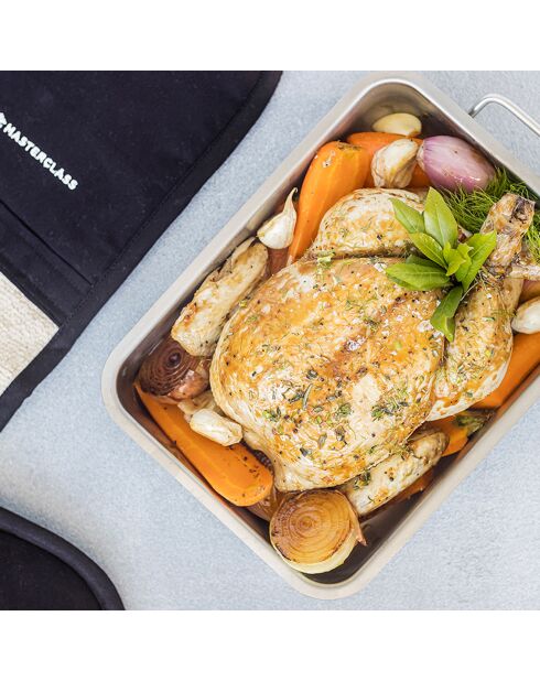 Gant double de Cuisine noir