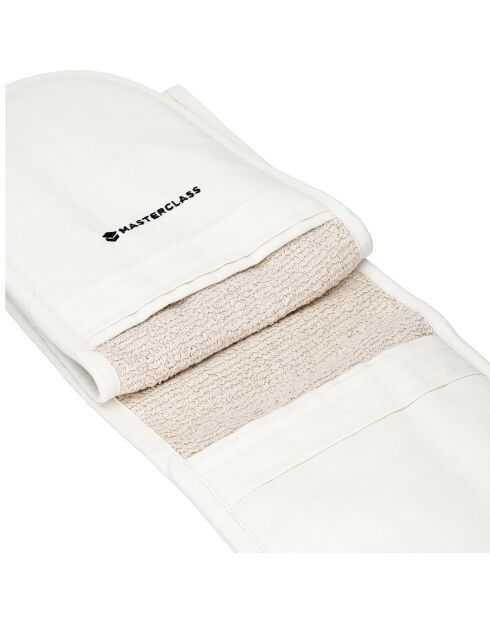 Gant double de Cuisine crème