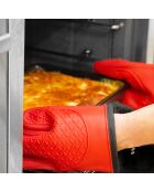 Gant de Cuisine rouge - 17.8x3.5x49 cm
