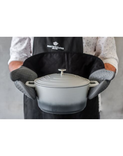 Gant de Cuisine gris - 4x15x35 cm
