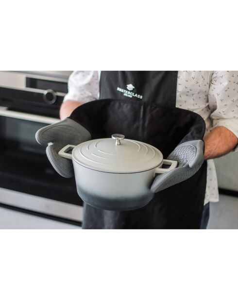 Gant de Cuisine gris - 4x15x35 cm