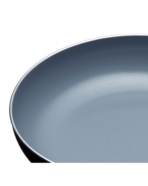 Poêle à frire à induction noire - D.20 cm