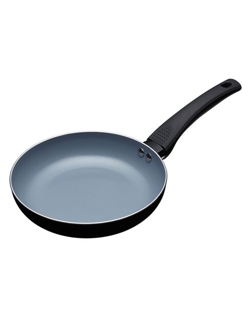 Poêle à frire à induction noire - D.20 cm