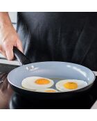 Poêle à frire à induction noire - D.26 cm
