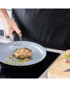 Poêle à frire à induction noire - D.26 cm