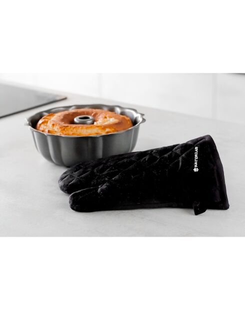 Gant de Cuisine noir - 34.5x15.5x3 cm