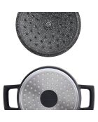 Cocotte avec Couvercle noire - 1,4 L
