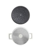 Cocotte avec Couvercle crème - 2,5 L