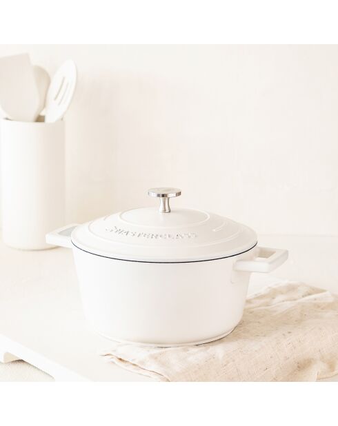 Cocotte avec Couvercle crème - 2,5 L