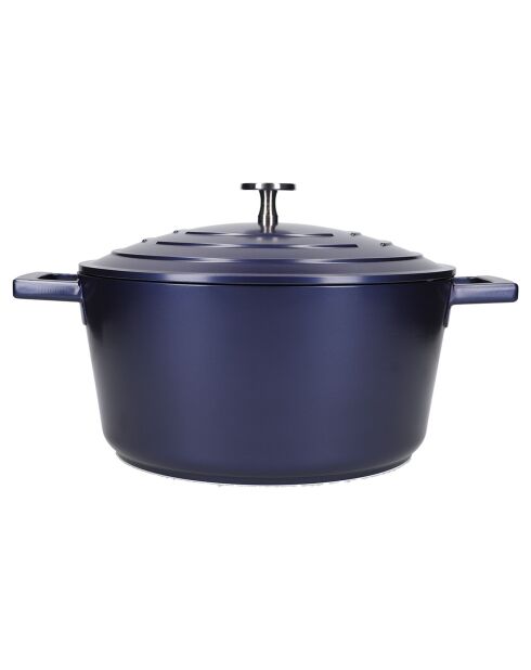 Cocotte  en Aluminium Coulé Ultra Léger bleue - 4L