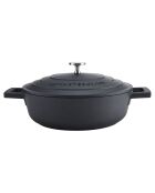 Cocotte avec Couvercle noire - 2,5 L