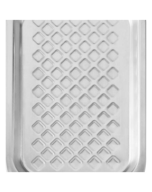 Petite plaque à pâtisserie Recycled Aluminium argentée - 24.1x15.1x2 cm