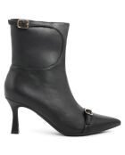 Bottines Jade noires - Talon 8 cm
