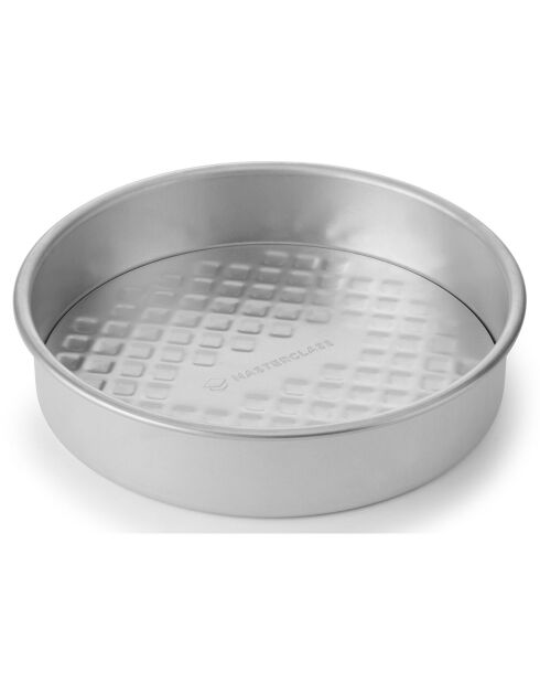 Moule rond Recycled Aluminium argenté - D.21 cm