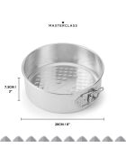 Plat à gâteaux argenté - D.21 cm