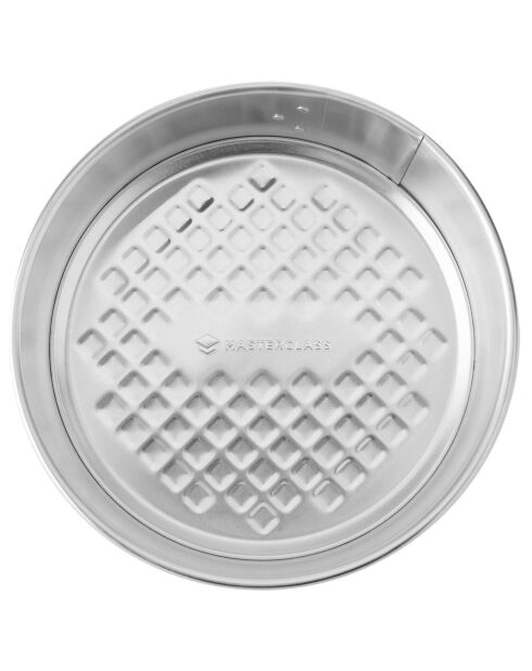 Plat à gâteaux argenté - D.21 cm