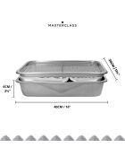 Batterie de cuisine Recycled Aluminium argentée - 5 Pièces - 40.3x29x9 cm
