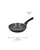 Casserole Écologique en Céramique Antiadhésive grise - D.20 cm