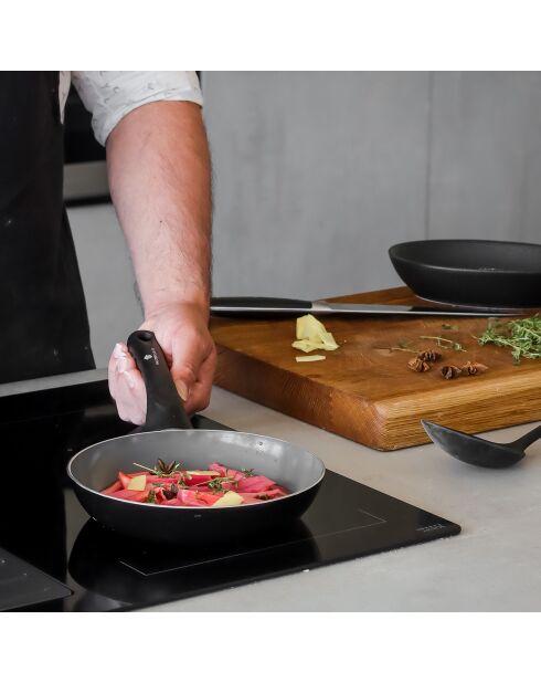 Poêle Écologique en Céramique Antiadhésive grise - D.20 cm