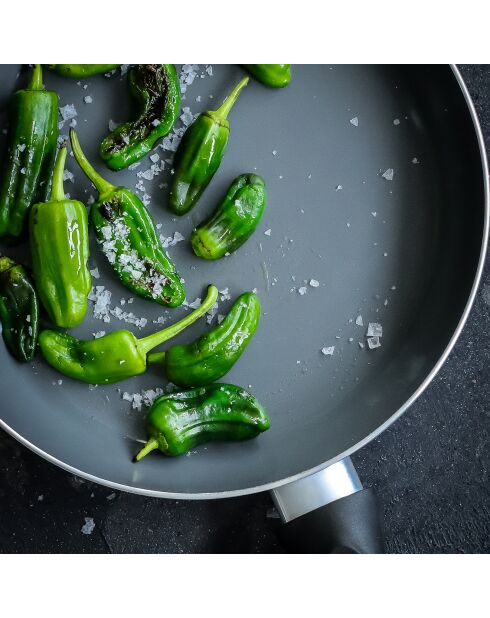 Poêle Écologique en Céramique grise - D.28 cm