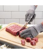 Paire de gants de Cuisine Résistants auxCoupures gris