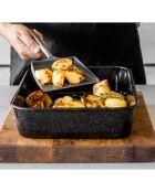 Plat noir - 40x28x7.5 cm