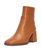 Bottines Valentine marron - Talon 7 cm