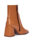 Bottines Valentine marron - Talon 7 cm