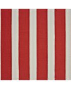Papier peint Marina Rayure Couture Rouge - 53 x 1005 cm