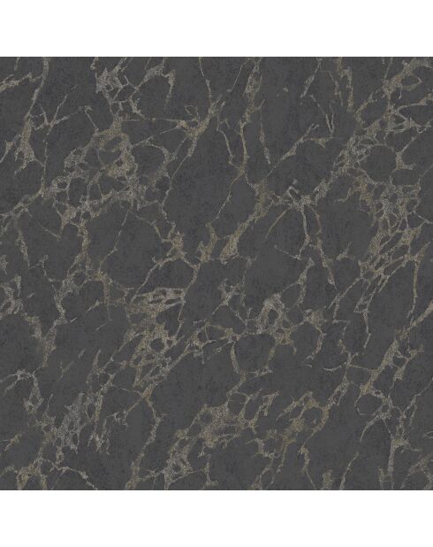 Papier peint Utah Marbre Noir - 53 x 1005 cm