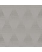 Papier peint Edison Ondulation Taupe - 53 x 1005 cm