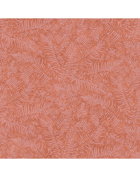 Papier peint Panama Fougeres Orange - 53 x 1005 cm