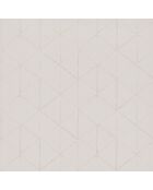 Papier peint Ohio Erosion Beige/Blanc - 53 x 1005 cm