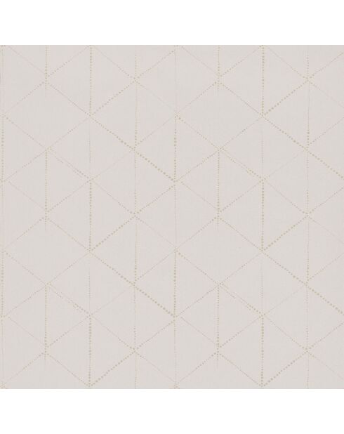 Papier peint Ohio Erosion Beige/Blanc - 53 x 1005 cm