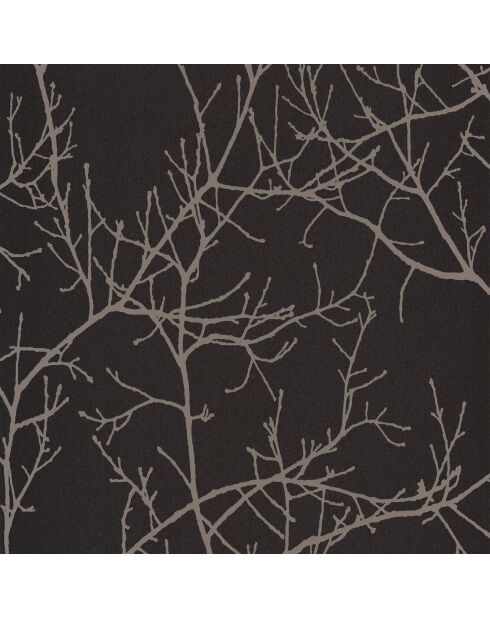 Papier peint Ohio Arbre Noir - 53 x 1005 cm