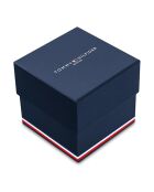Montre Homme Quartz en Acier inoxydable noire