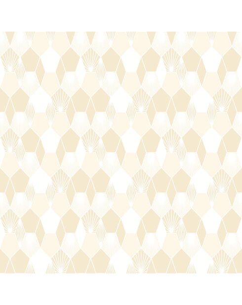 Papier peint Jungle Hamac Coquille - 53 x 1005 cm