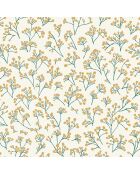 Papier peint Sunny Day Poppy Vert Cuivre - 53 x 1005 cm