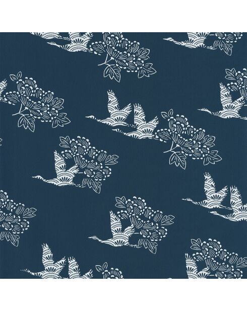 Papier peint Hanami Tobu Bleu Cobalt - 53 x 1005 cm