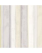 Papier peint Amazing Rayure Gris/Vert - 53 x 1005 cm