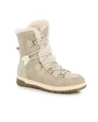 Bottes de neige fourrées abigail gris clair