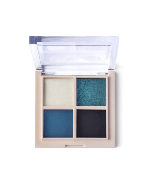 Palette di ombretti vegani Daily Vibes - Denim Mood - 5,5 g - PAESE
