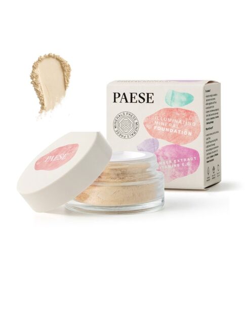 PAESE Minerals Aufhellende Mineralgrundierung — Vegan — 7g-200n, hellbeige