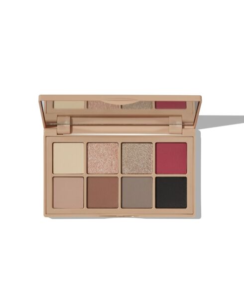 Palette d'ombres à paupières Cold Crush 8 couleurs vegan - 11 g