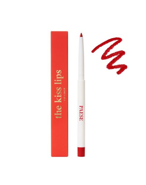 Crayon à lèvres crémeux The Kiss Lips 06 classic red - 0,3 g