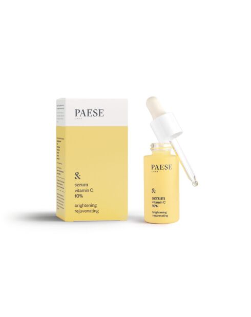 Aufhellendes und verjüngendes Serum 10% Vitamin C - 89% natürlich - 15 ml